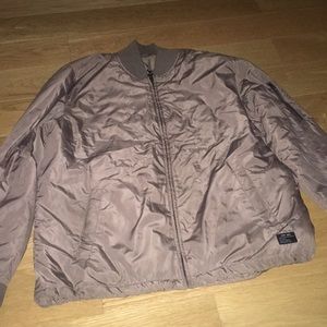 Obey Bomber Beige Brown Jacket